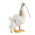 **Lampe décorative en forme de canard avec câble électrique**